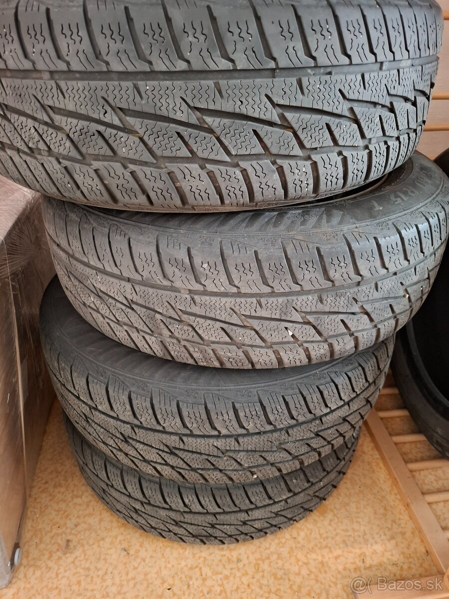 Sada 4 kolies, zimne gumy