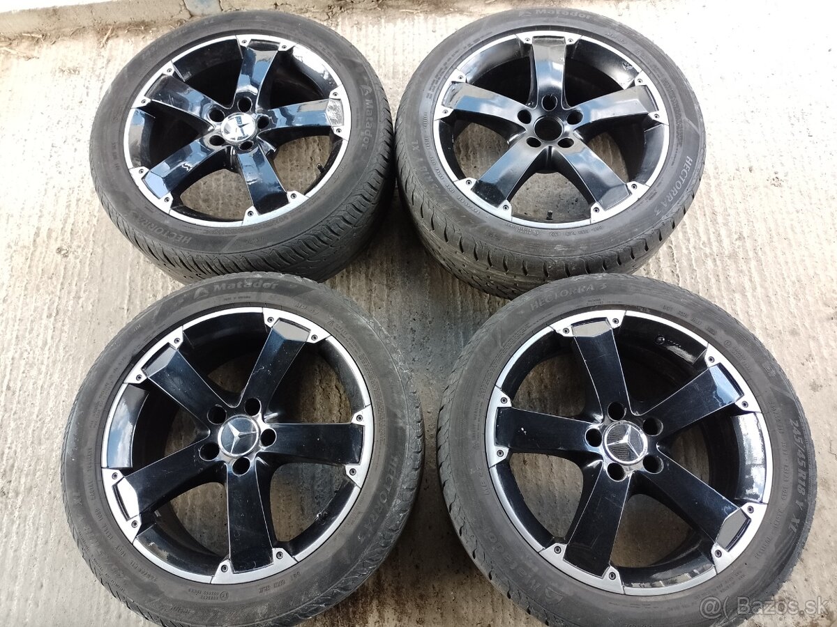 Predám 18" obuté elektróny 5x112