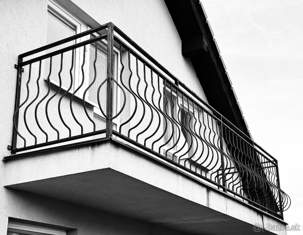 Predam kované zabradlie na balkón