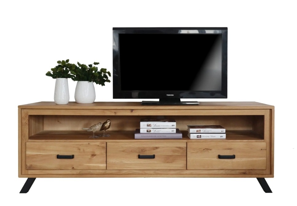 Dubový TV stolík
