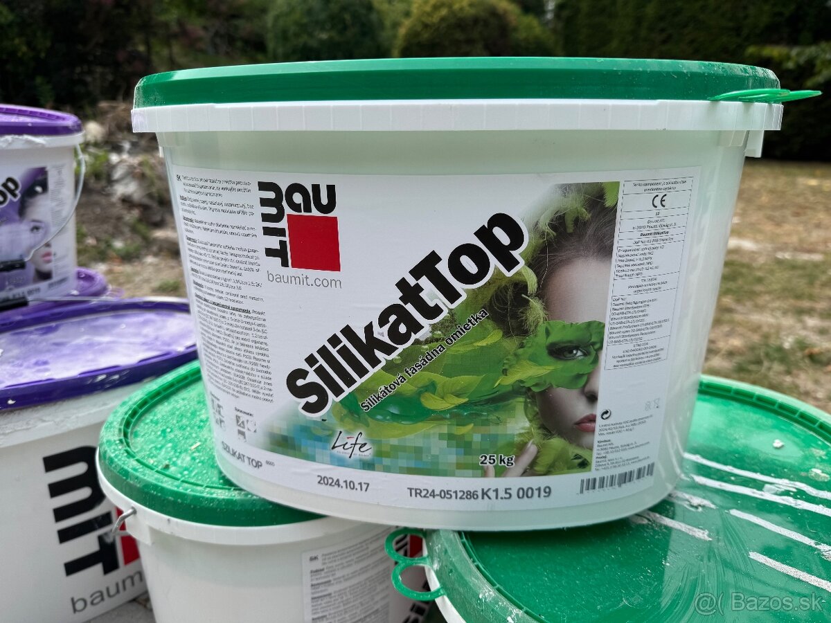 Silikónová omietka baumit silikattop