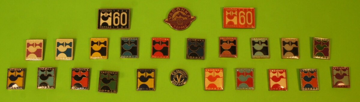 💥Odznaky Vagónka Poprad💥
