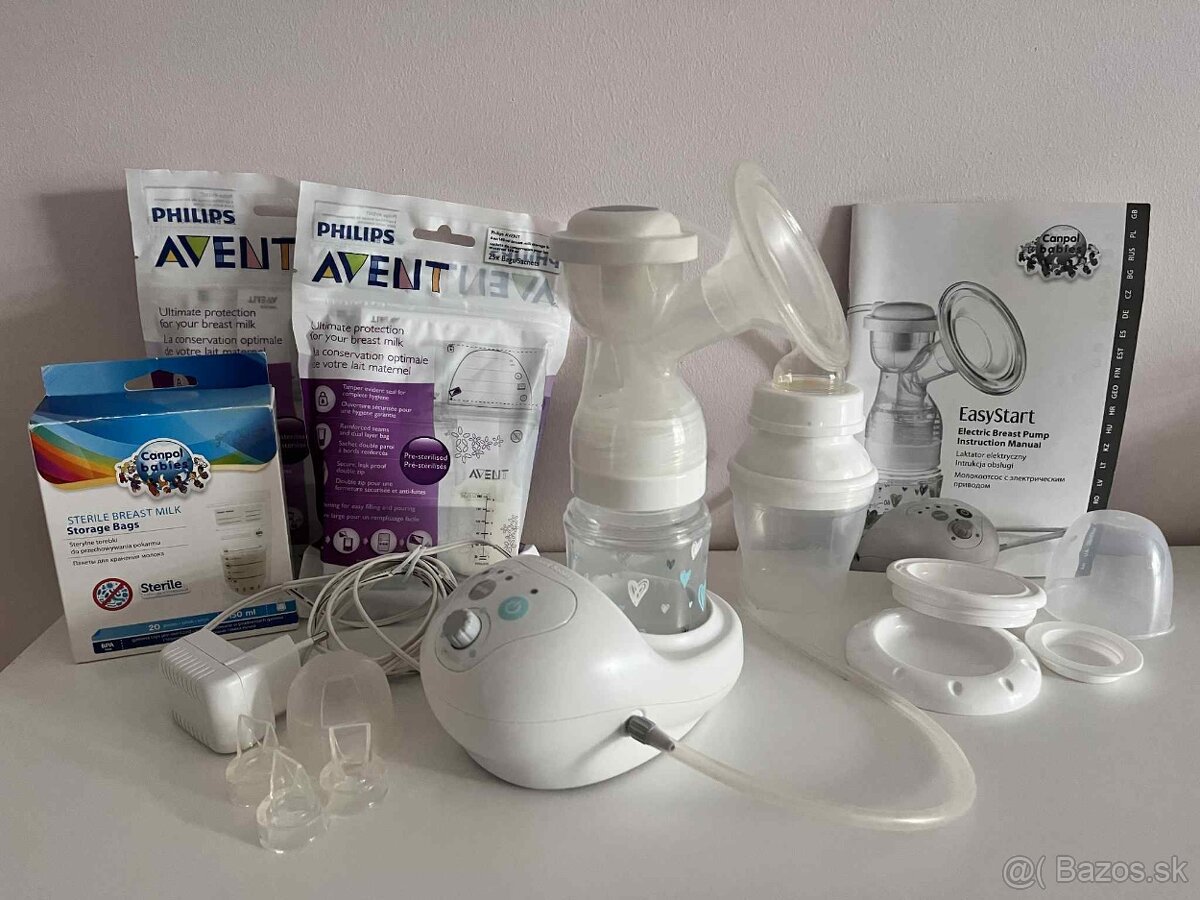 Elektrická odsávačka mlieka Canpol EasyStart