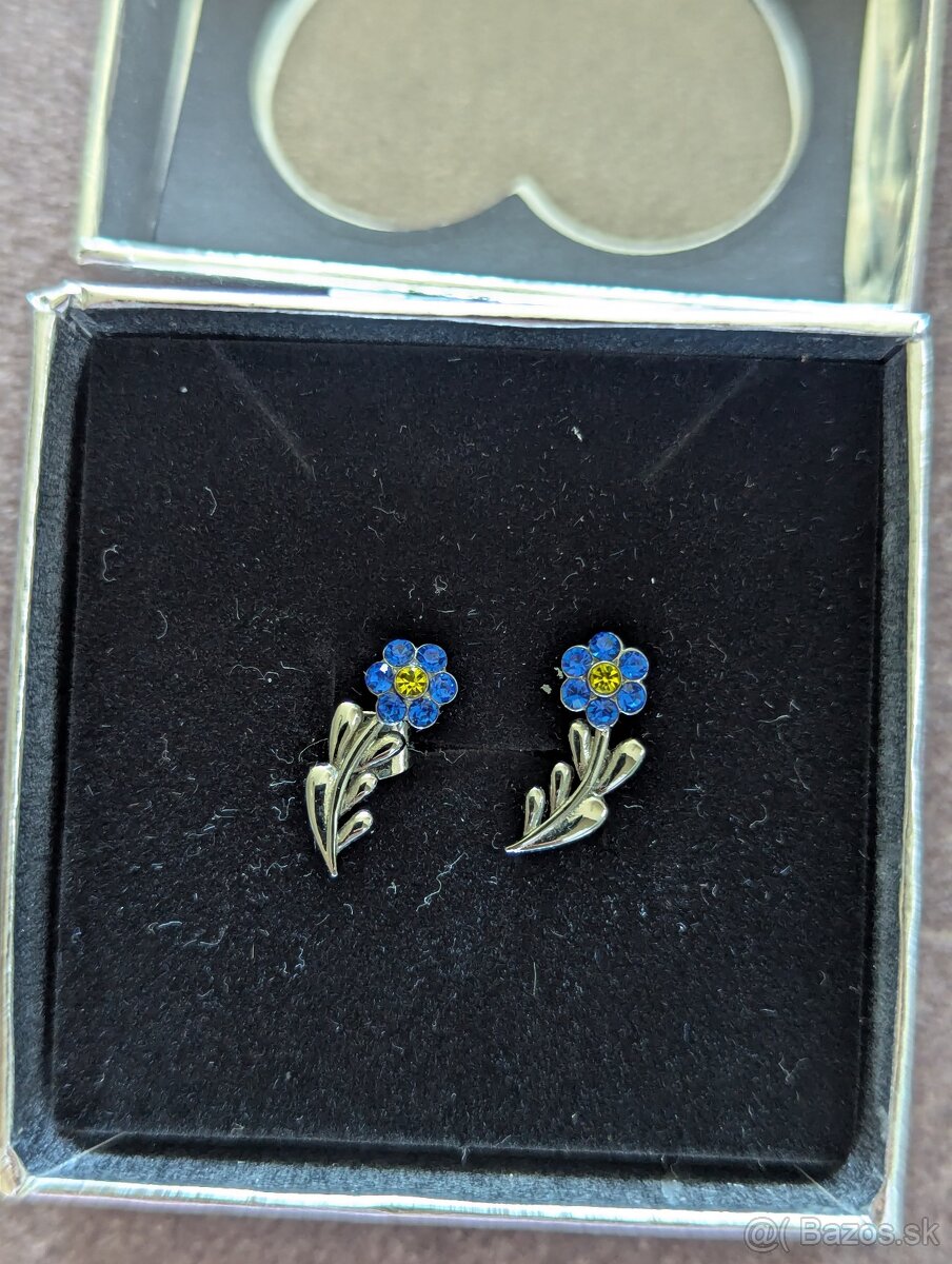 Náušnice Petra Toth - Nezabudky