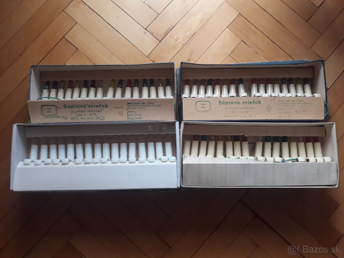 Retro vianočné osvetlenie...