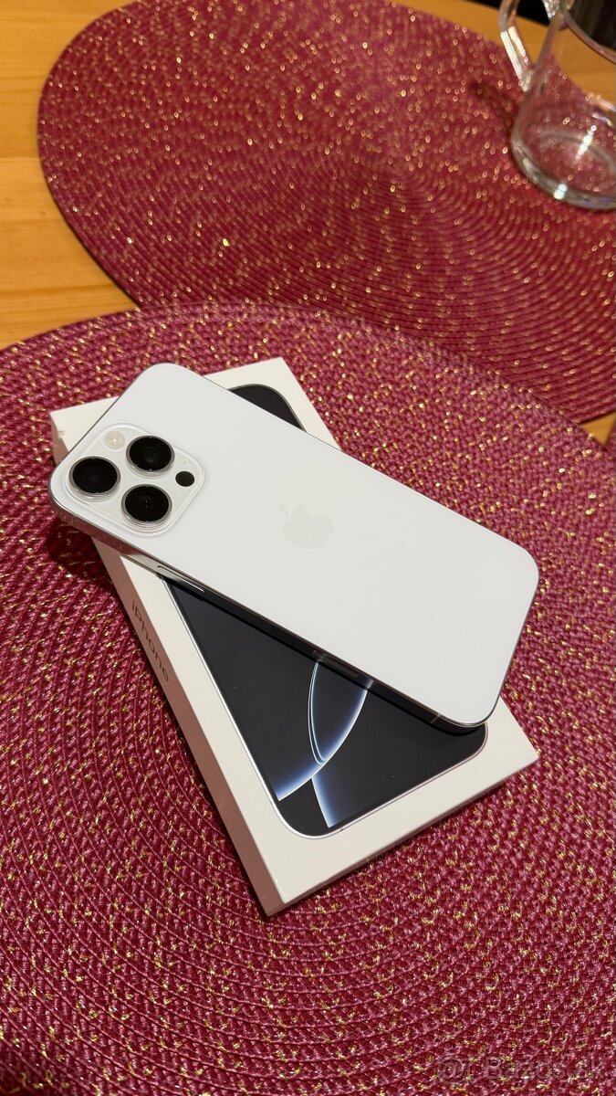 iPhone 16 Pro Max 256gb White Titanium