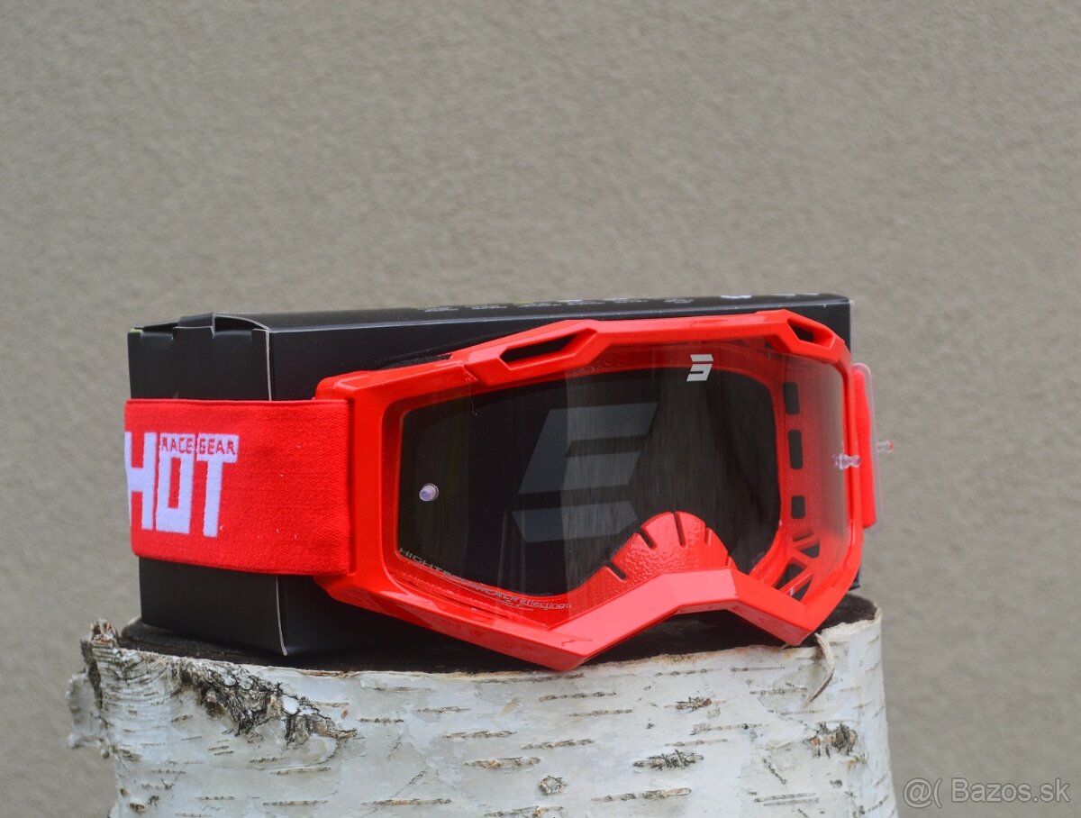 SHOT okuliare červené