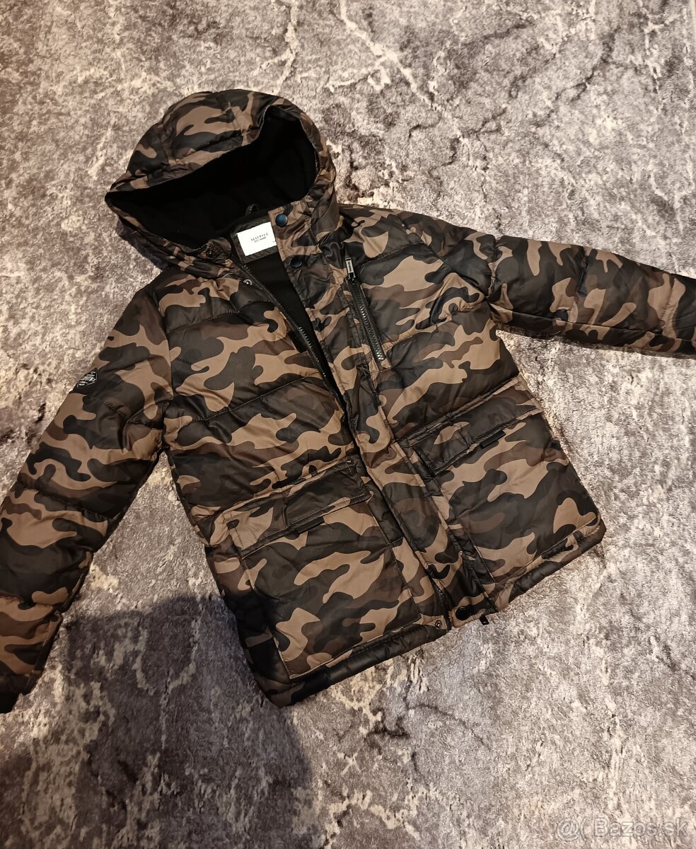 Detská vetrovka zimná 128/134