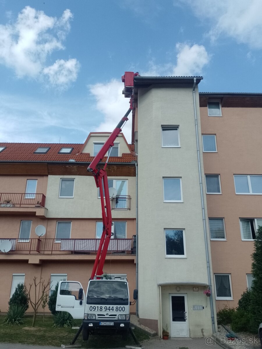 plošina do 20 metrov