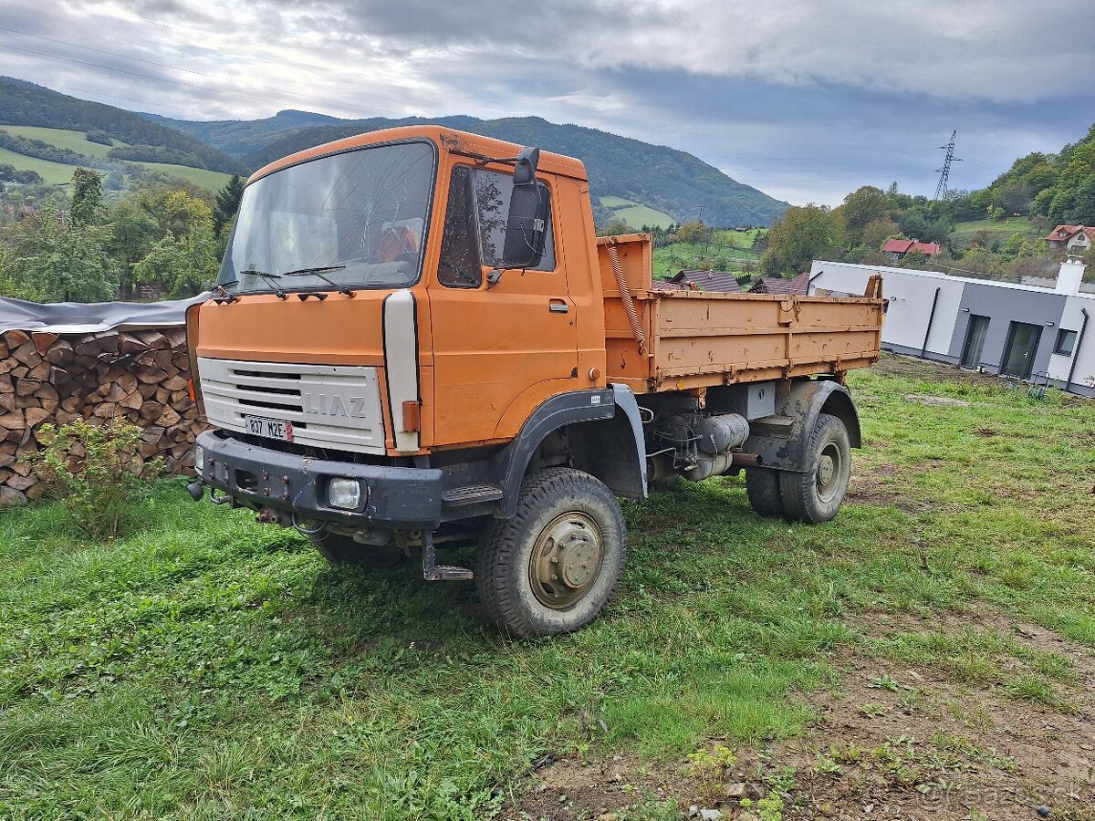 liaz 151 turbo 4x4 3stranny sklapač