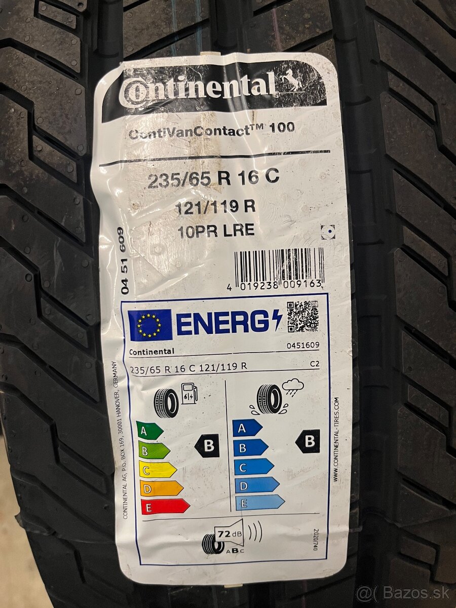 NOVÉ Continental 235/65R16C