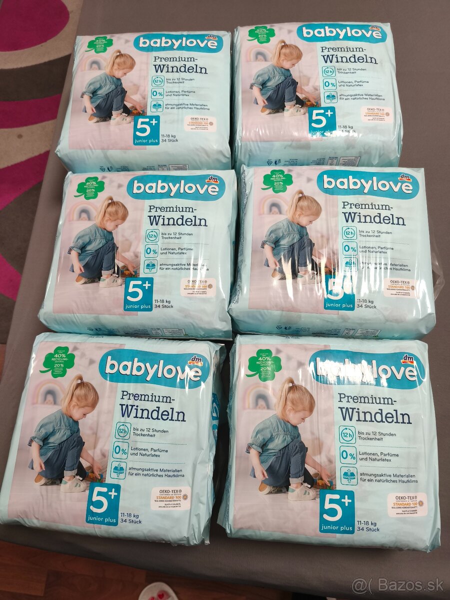 Plienky babylove 5+