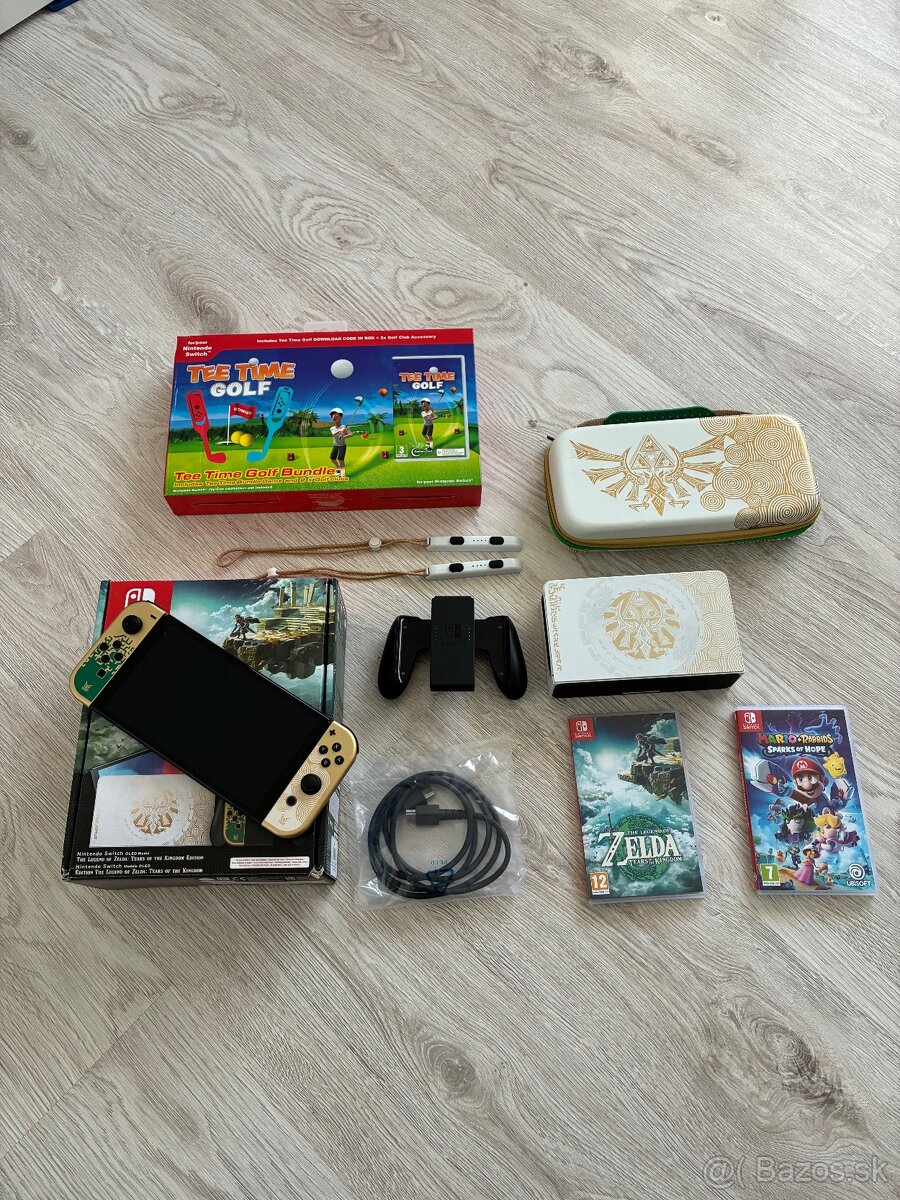 Nintendo Switch Zelda špecial edition
