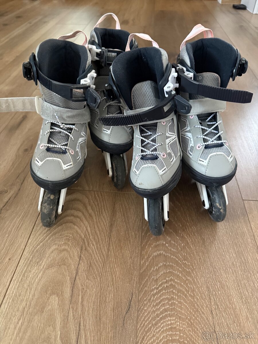 Detské kolieskové korčule