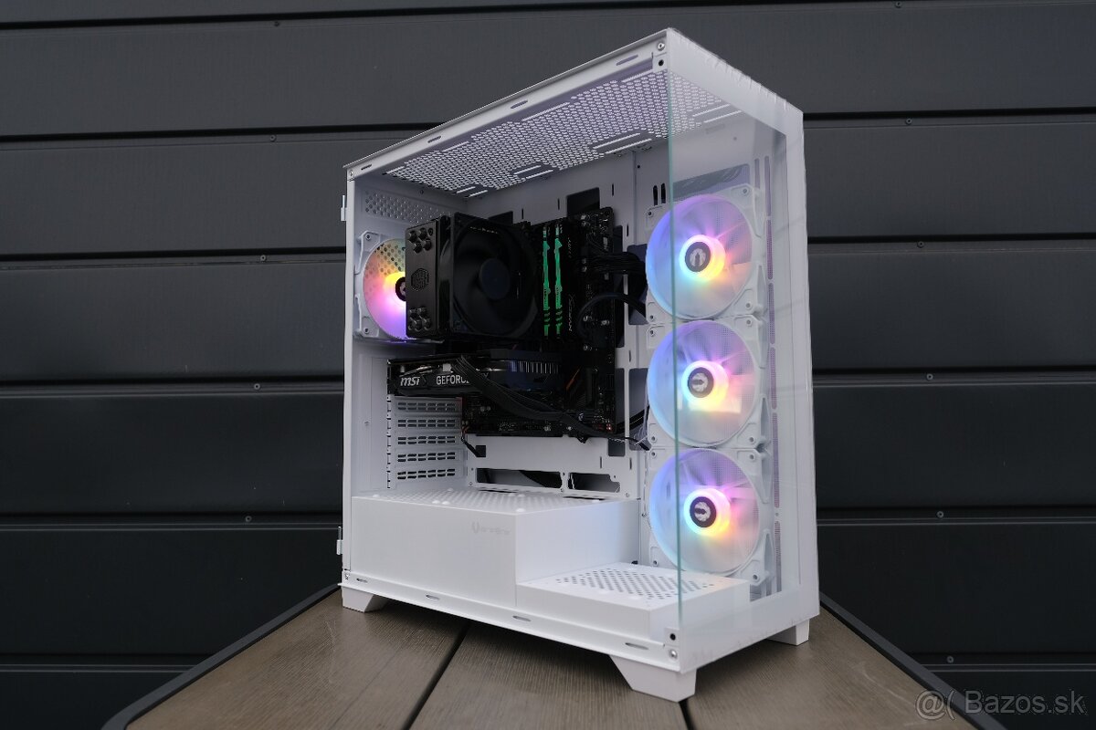 Herný PC, i7 10700F, RTX 4060, 32GB RAM, SSD, 24m