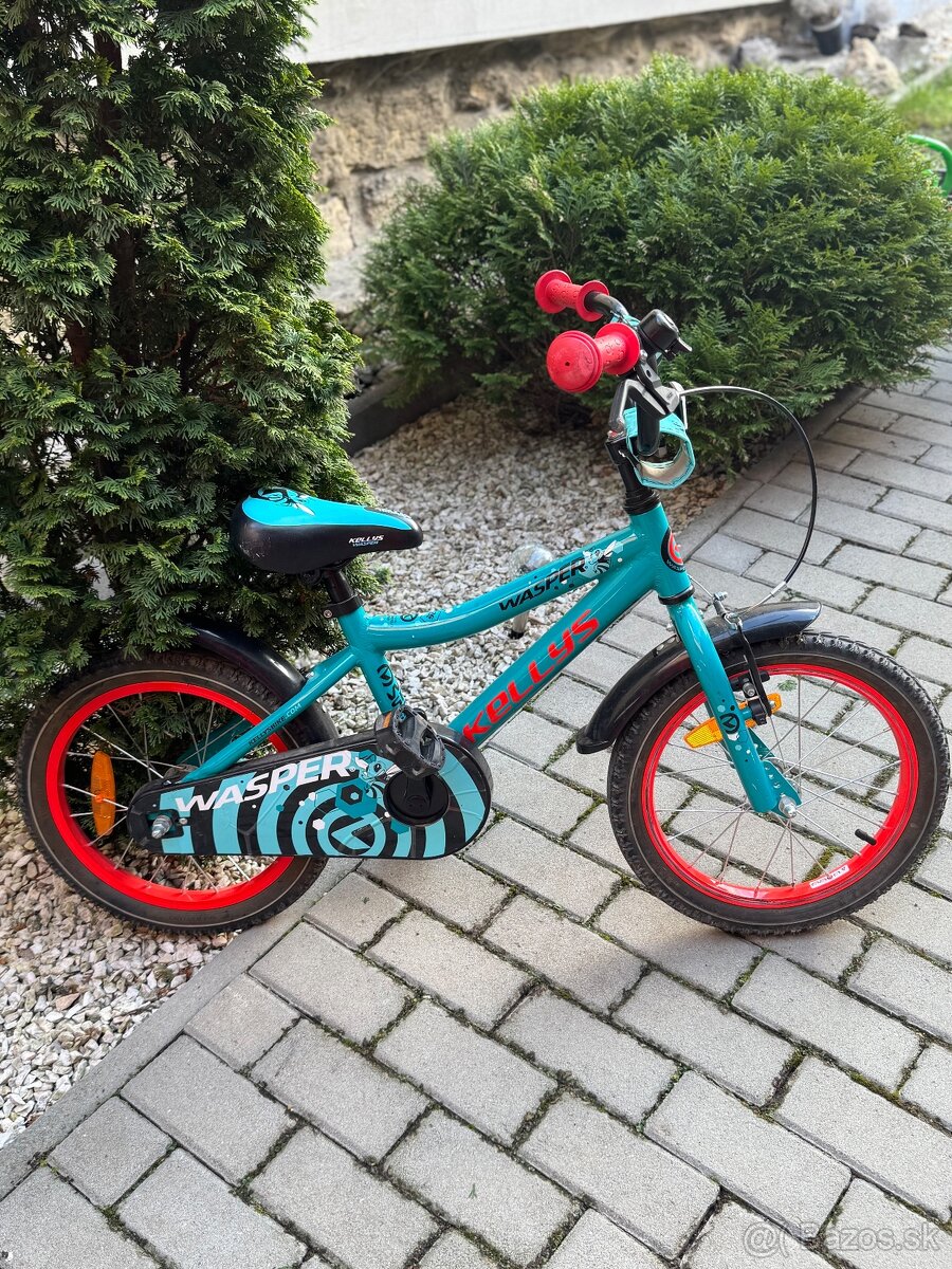 Detský bicykel 16 KELLYS Wasper blue