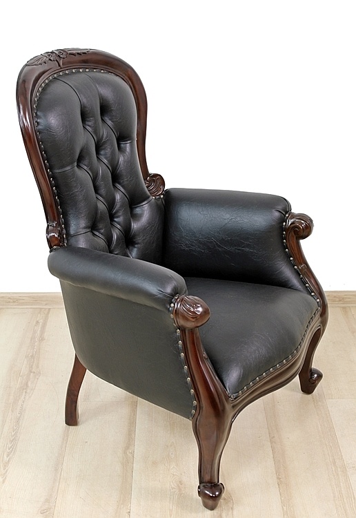 Kreslo v štýle chesterfield