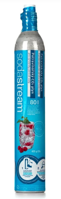 Predám sodastream bombičku - modrú