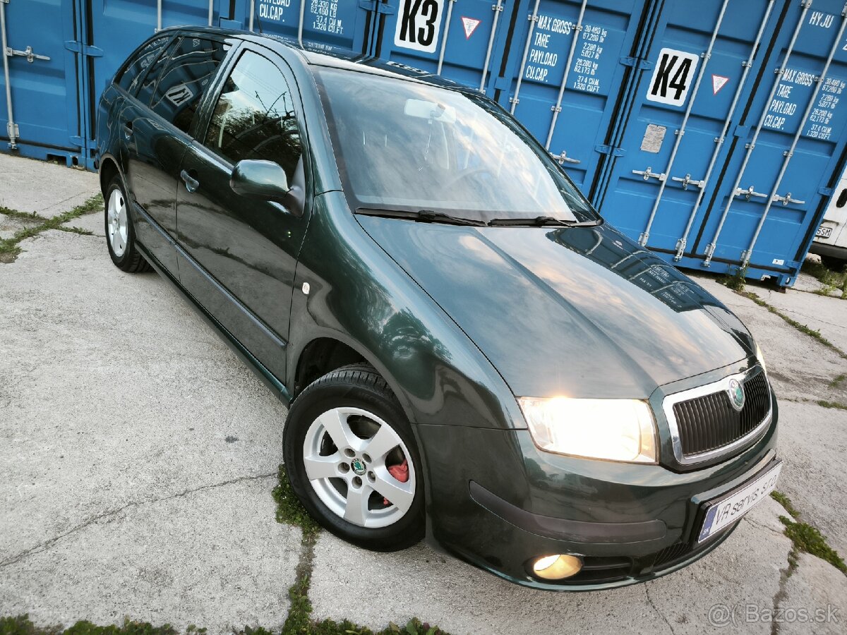 Škoda Fabia combi 1.4 16V 10/2006 164t.km pôvod SR