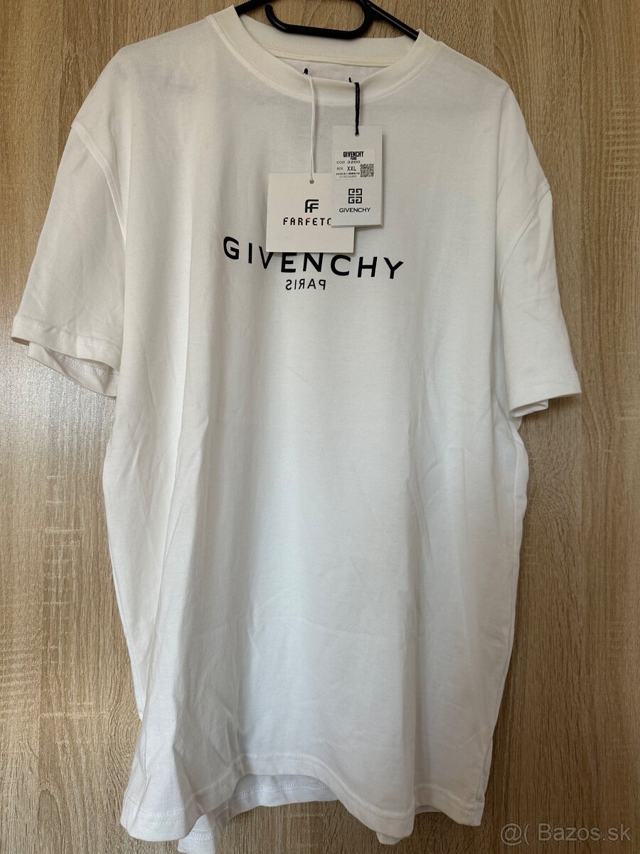Panske tricko Givenchy biele