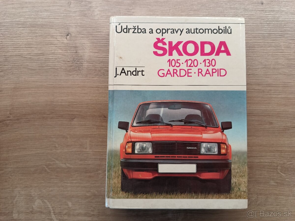 Údržba ŠKODA 105, 120, 130, Garde, Rapid, 1986