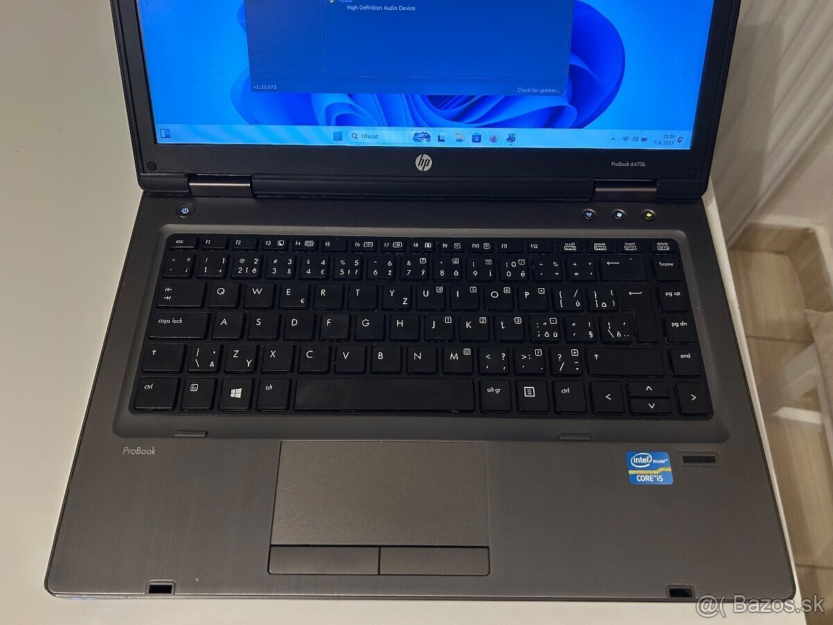 HP Probook 6470b-celokovový odolný pc s i5,8gb,ssd