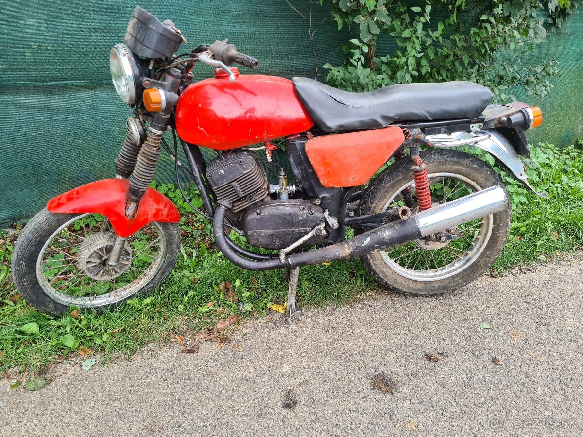 Jawa 350/634 konopnica na prihlasenie