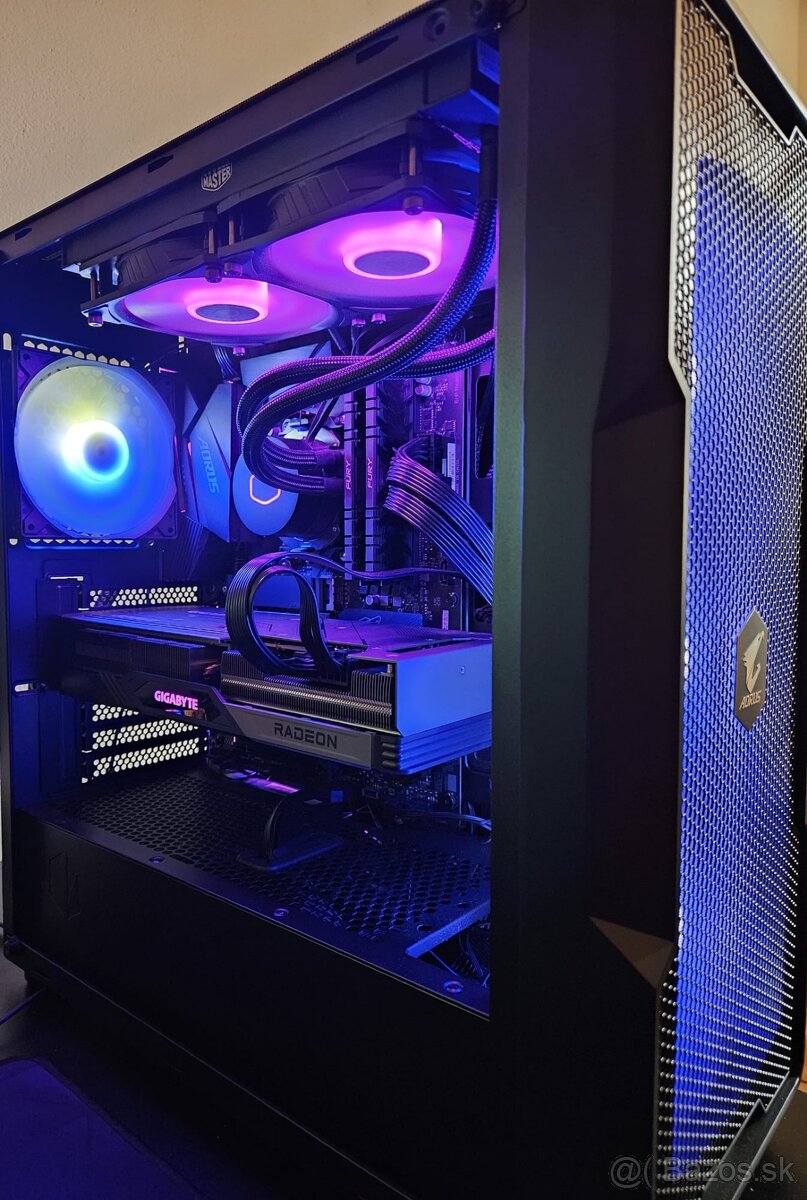 Herný PC 7800XT/AMD RYZEN 7 5800X 32GB RAM