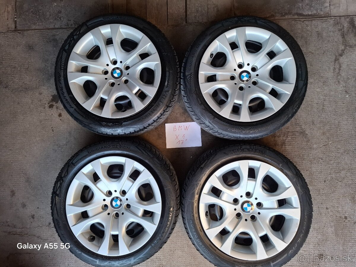Bmw x1 e84 zimne kolesa gumy 225/50r17