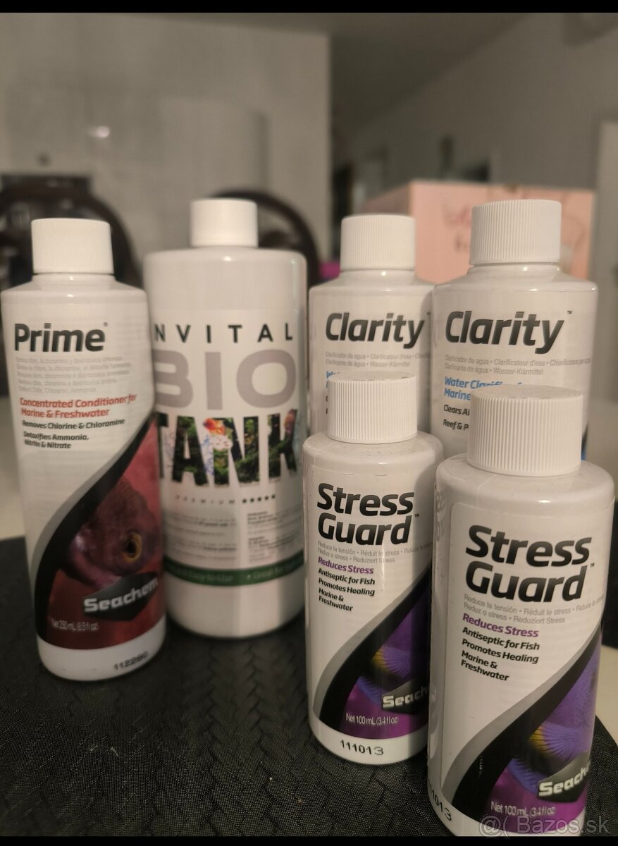 Akva chémia - Seachem, invital