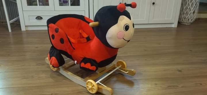 Hojdacie kreslo Lienka s kolieskami