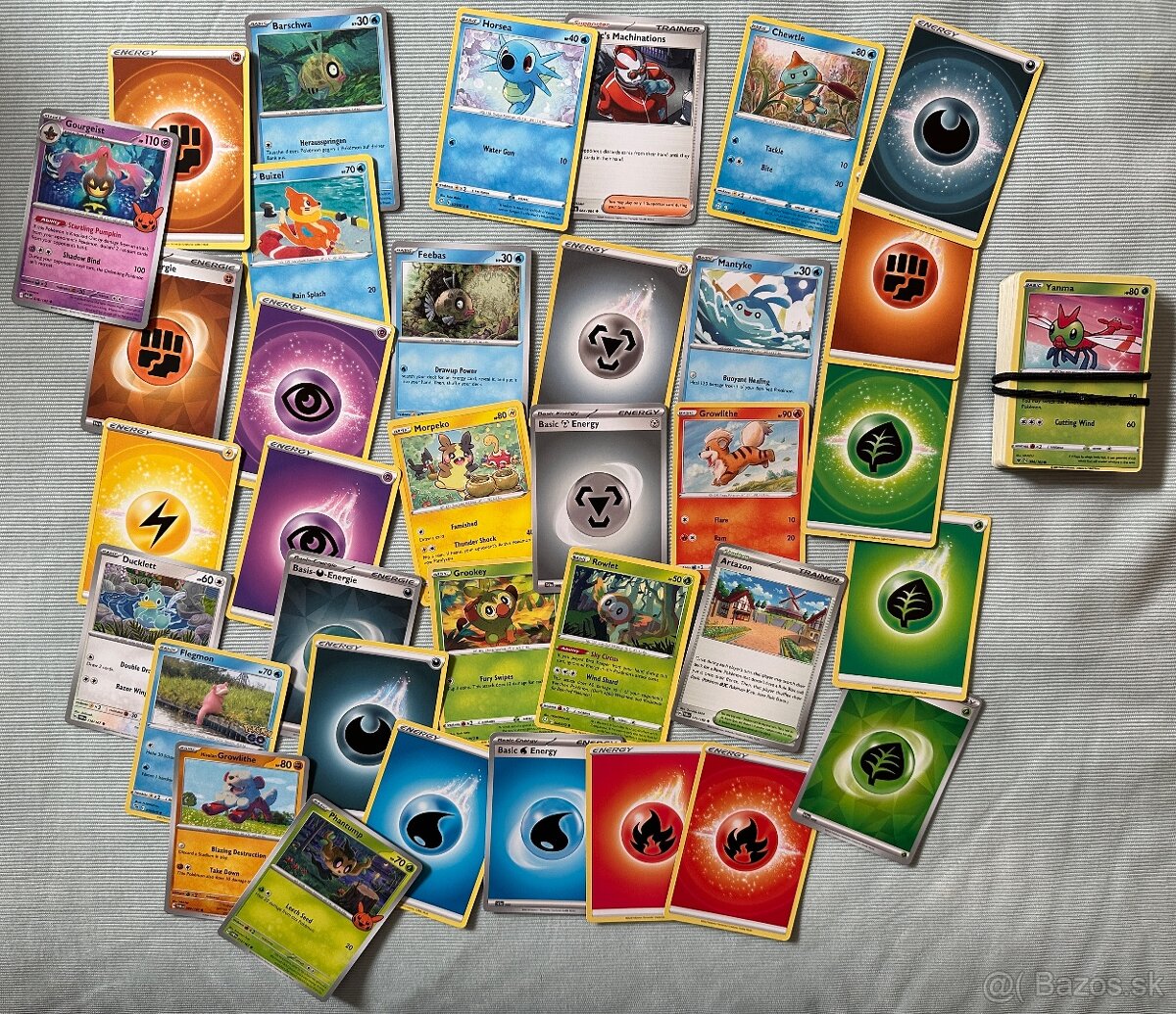 Originál Pokémon karty za 10eur