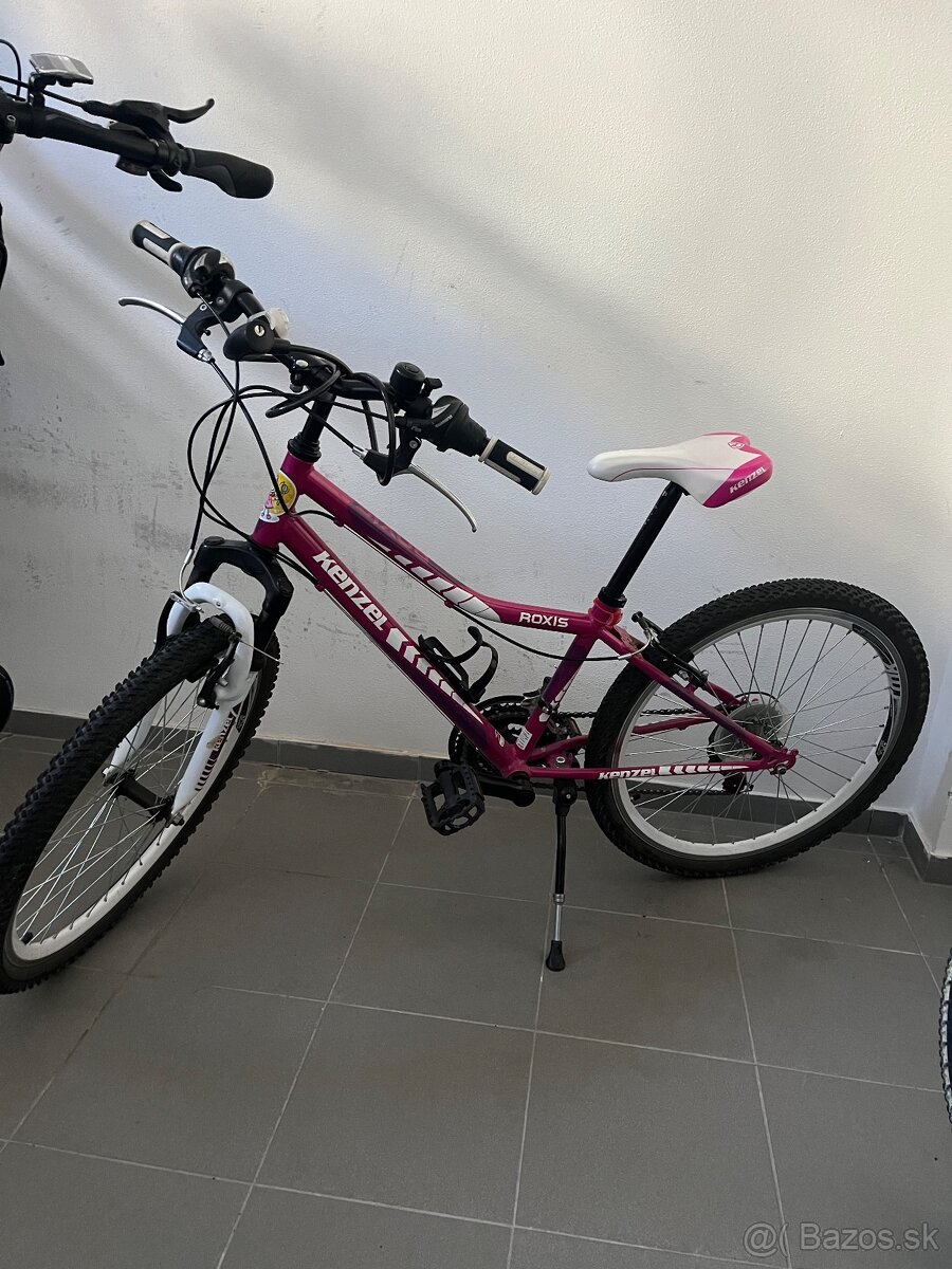 Dievčenský bicykel KENZEL ROXIS 24SF