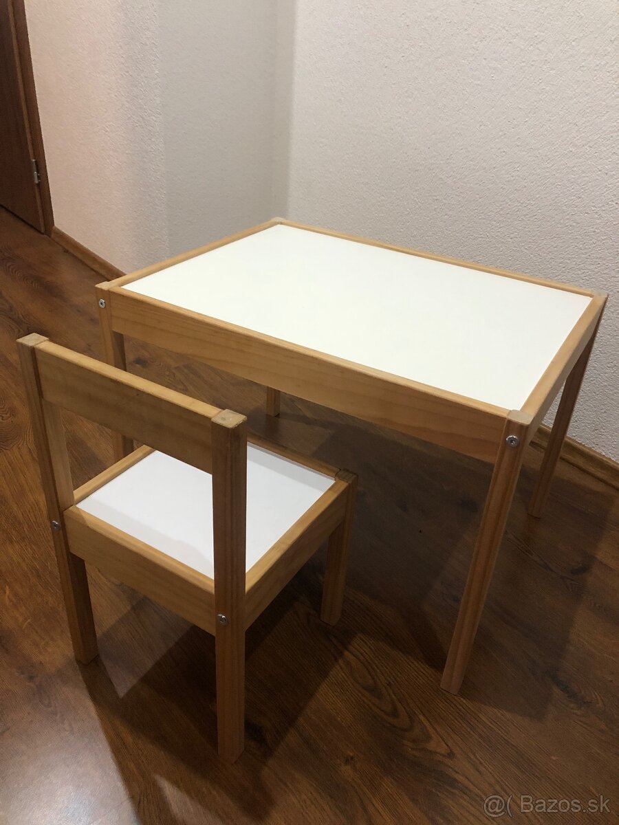 Detsky stôl a stolička