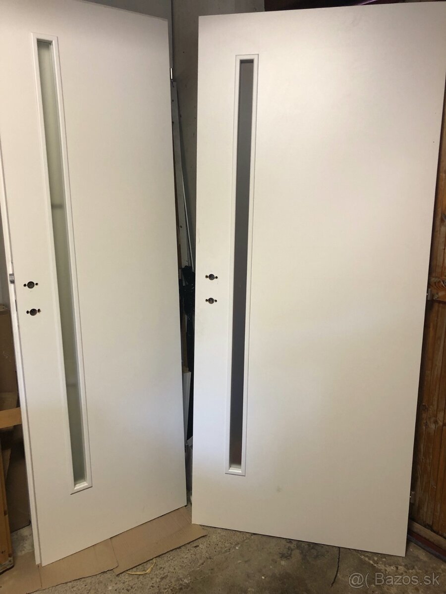 interiérové dvere biele 80P, 60L