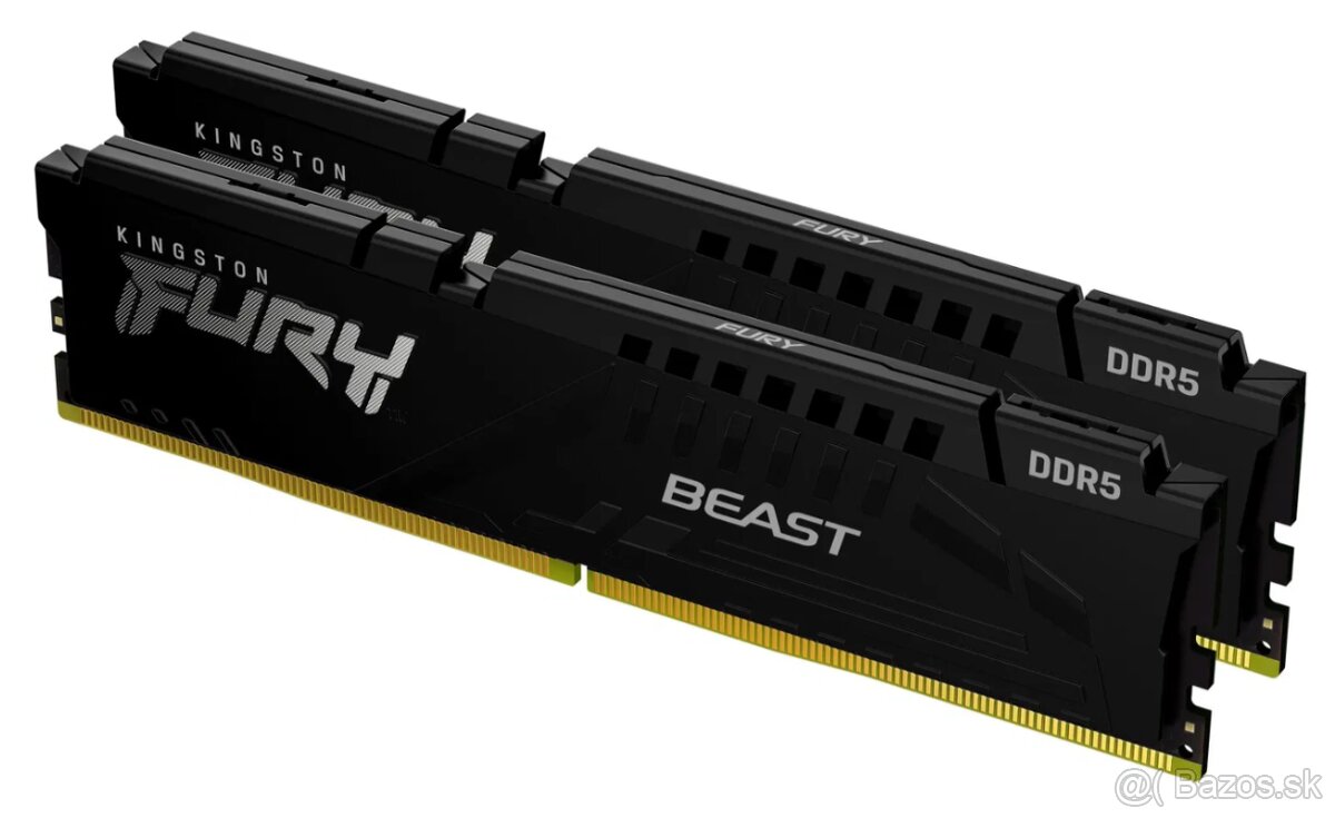 Kingston FURY 32 GB KIT DDR5 6 000MT/s CL36 Beast Black EXPO