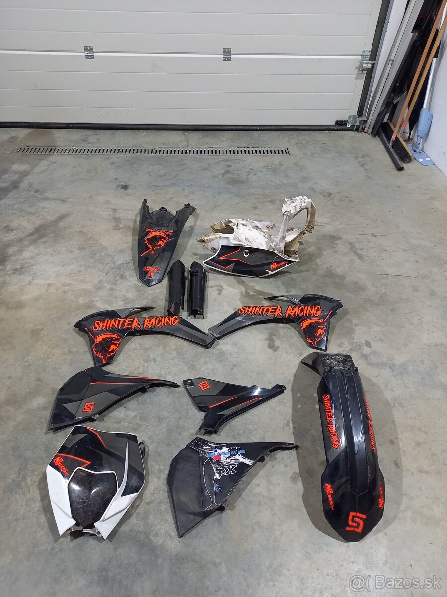 Predám plasty KTM EXC EXC-F XCW