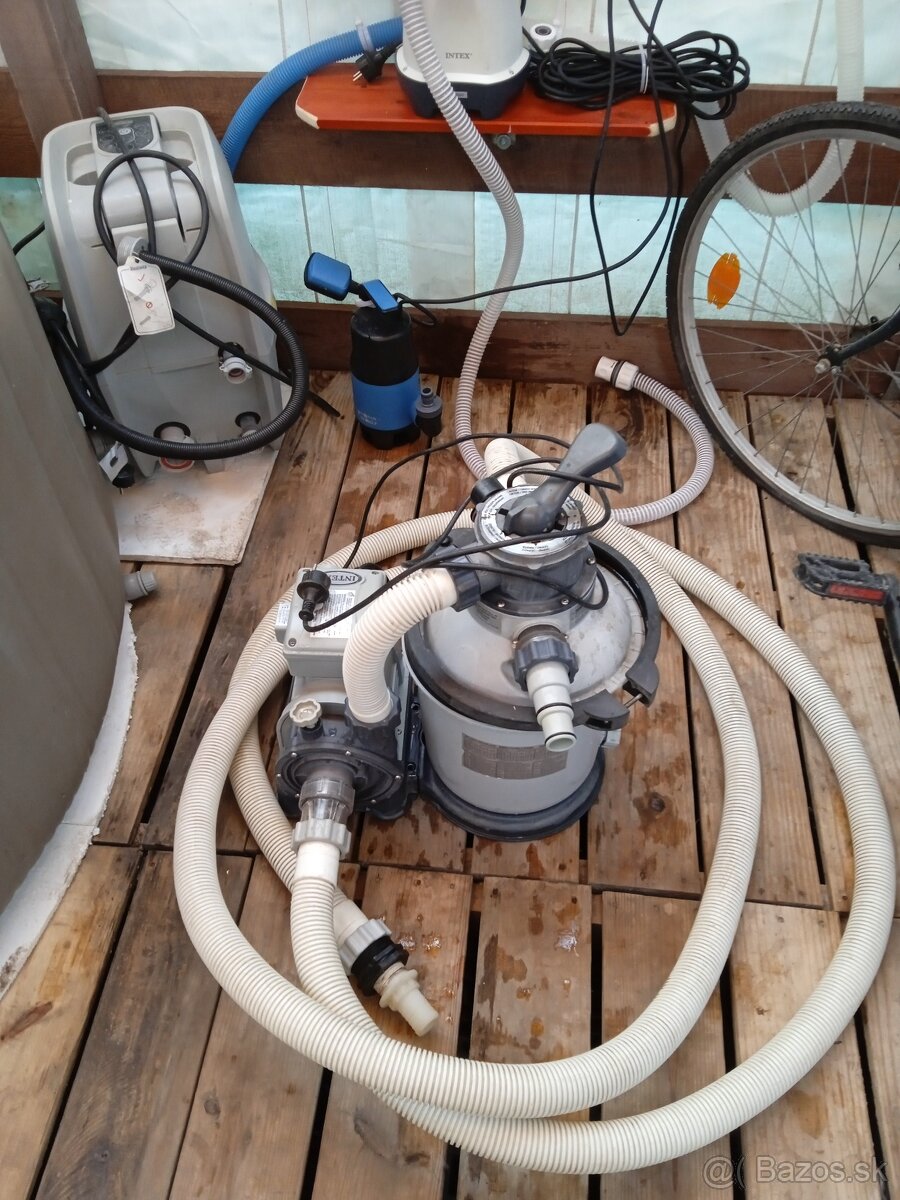 Piesková filtrácia,bazénová.