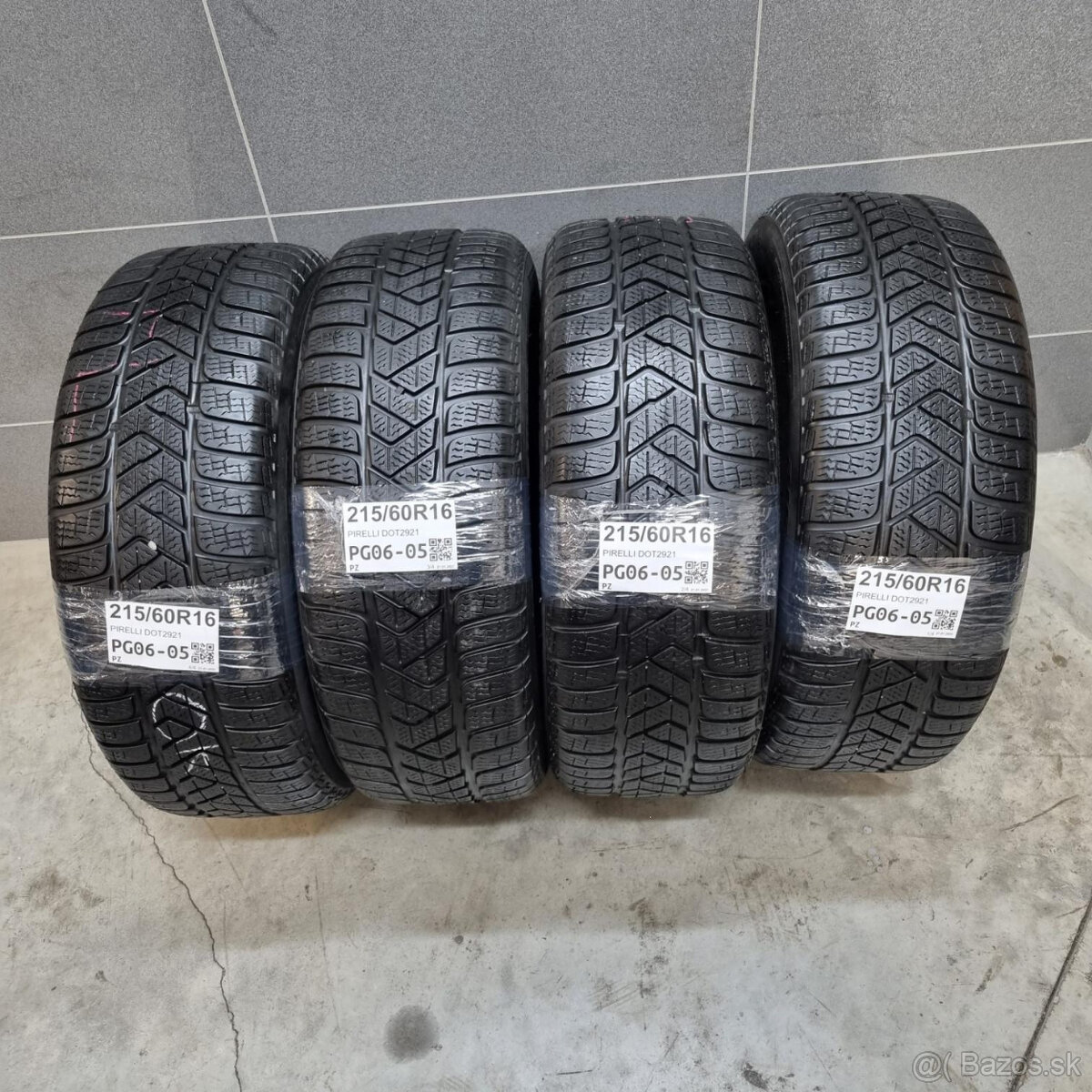 Zimné pneumatiky 215/60 R16 PIRELLI DOT2921