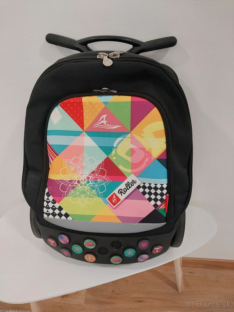 Školská dievčenská taška Roller