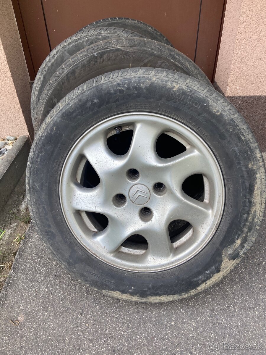 Sada AL kolies Citroen Xsara Picasso