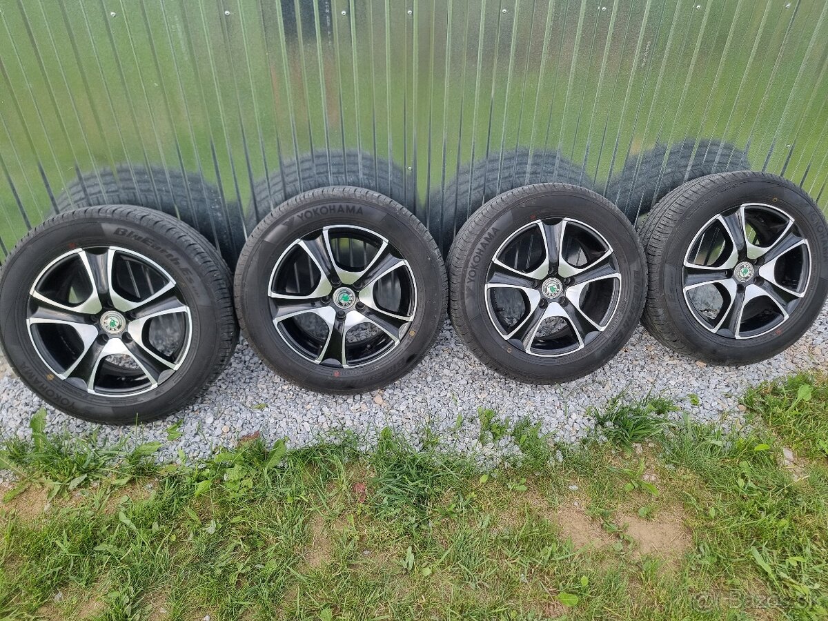 185/60 R14 YOKOHAMA + ALU 5×100