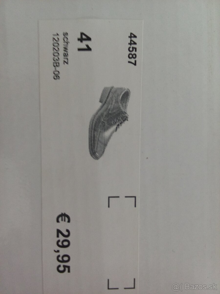 Predam spoločenské topánky 41