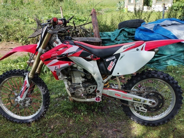 Honda crf 450, nepojazdna