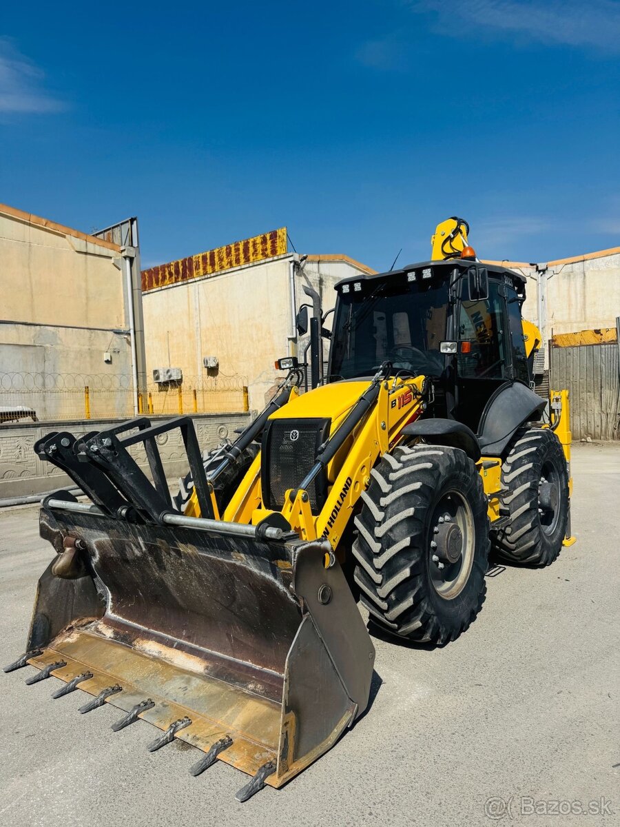 New holland B115 / 2023 , 1800 traktor bager