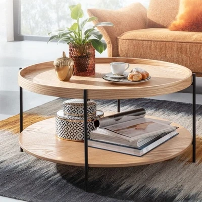 Konferenčný stolík s úložným priestorom 80 cm