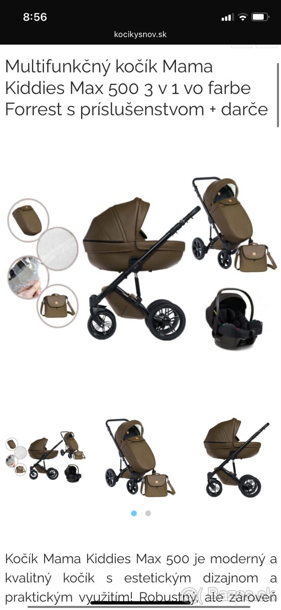 Mama Kiddies Max 500 3v1