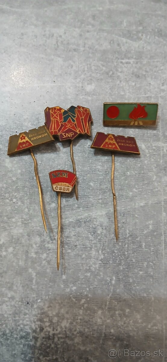 odznaky SNP