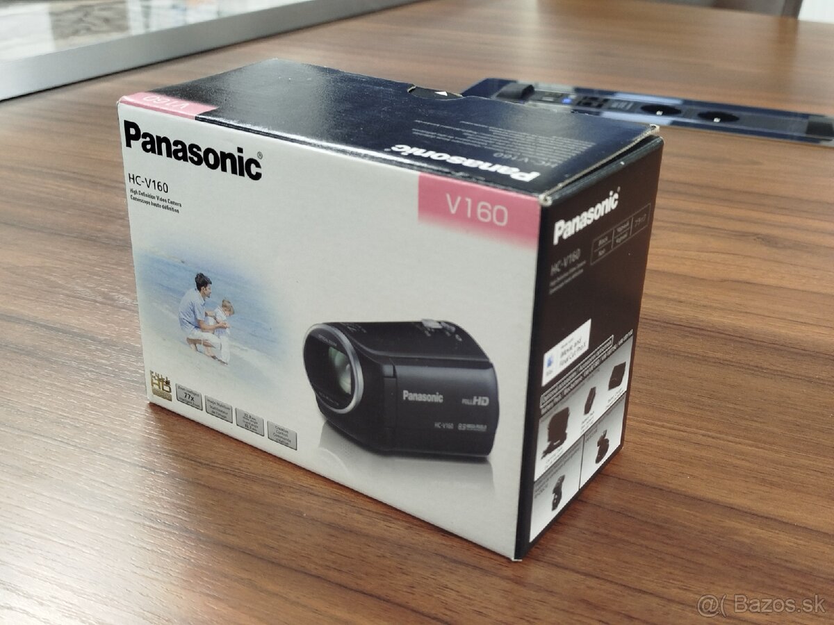Kamera Panasonic HC-V160 - REZERVOVANÉ