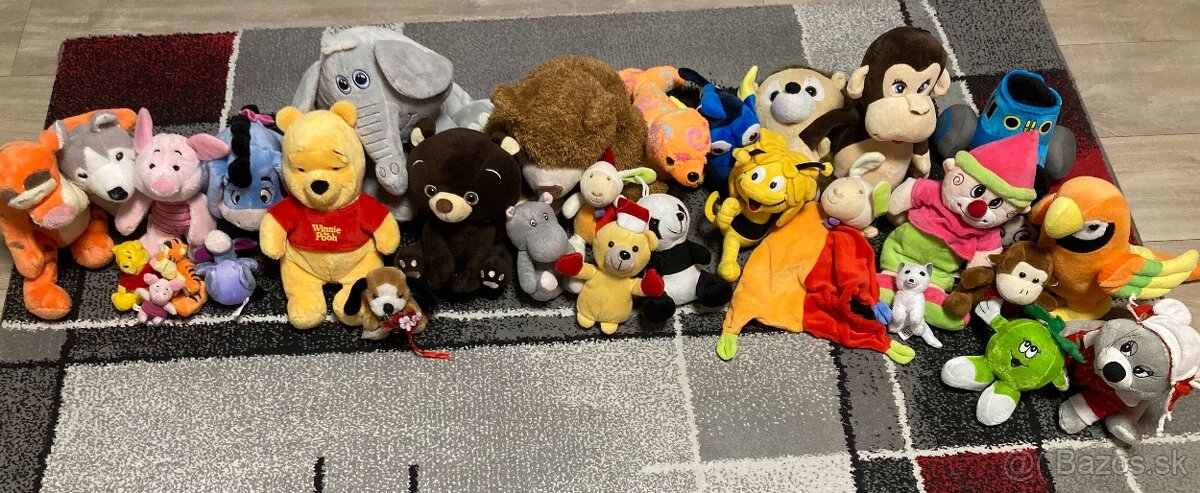 Plyšáci na hranie a pomojkanie